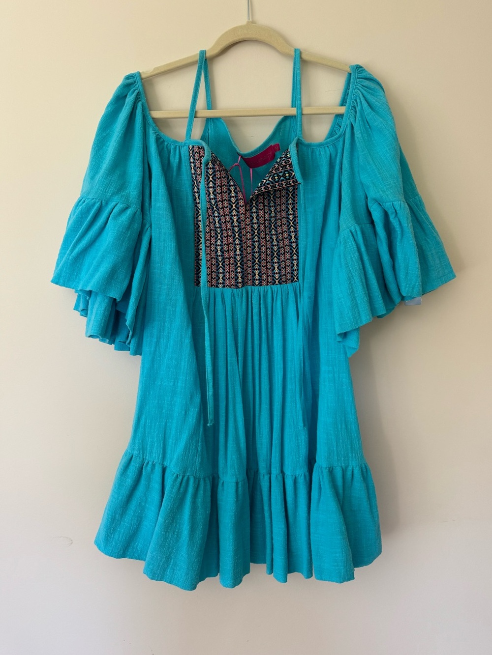 Blue dress